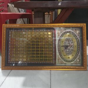 bingkai emas mewah dengan ukiran klasik (60 x 30)